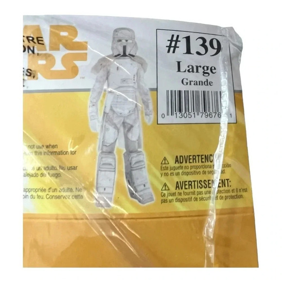 Star Wars Solo Qi'ra 3 Piece‎ Halloween Costume Child Size Large 12-14 NWT - Picture 8 of 9